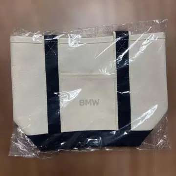 BMW 오리지널 런치 토트 토트백 아이보리/블랙