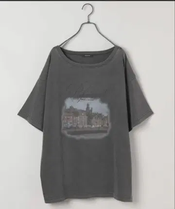 landscape 보트넥 프린트 TEE/492482