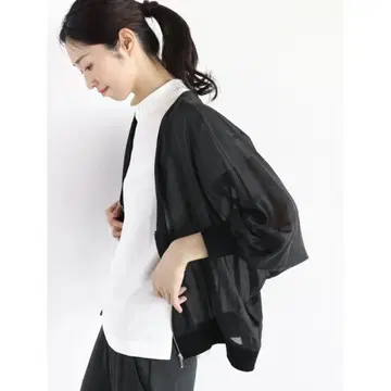 [ YORT/요트 ] 돌먼 시어 블루종 (블랙)