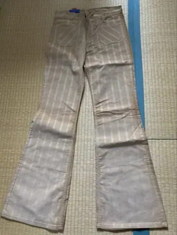 벨보텀 플레어 팬츠 부츠 컷 코듀로이 데드스탁 70s