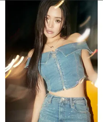 [세이세이 콜라보] GS 스톤 슬라이더 오프숄더 상의