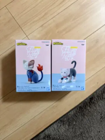 나의 히어로 아카데미아 Fluffypuffy 피규어 2체 세트