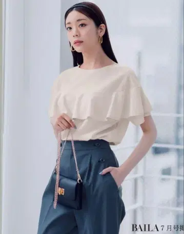 anySiS 반팔 상의 폴리에스테르 100% 미사용품