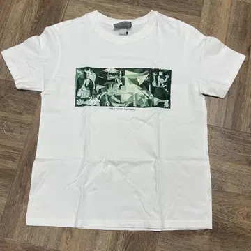 아트 T셔츠 피카소 게르니카 화이트 사이즈 XL