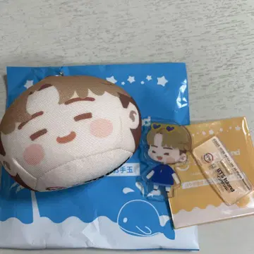 스시로 BTS 인더섬 오테다마 봉제 인형 아크릴 스탠드 지민