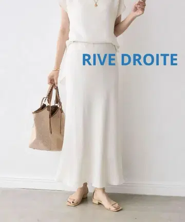 리브 드와/메쉬 바이어스 스커트/36/RIVE DROITE
