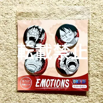 원피스 에모션 Emotions 캔뱃지 몽키 D 루피