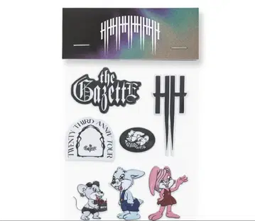 the GazettE 굿즈 스티커