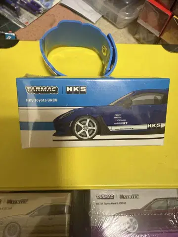 터막 웍스 1/64 도요타 GR86 HKS 블루