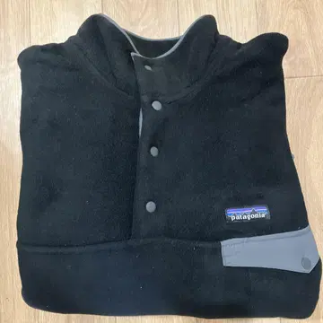 Patagonia 파타고니아 플리스 신틸라 스냅 T 블랙 L