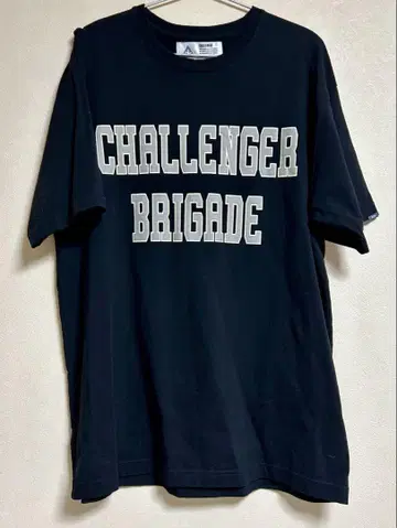 challenger 챌린저 로고 티셔츠 블랙 XL
