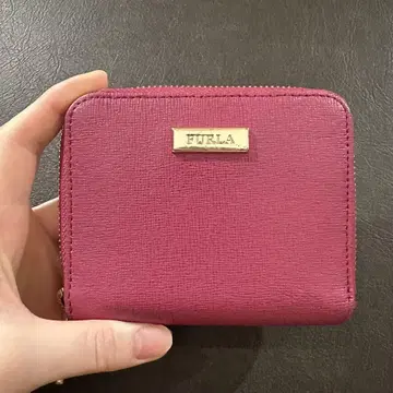 FURLA 핑크 접이식 지갑