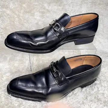 새상품급 리갈 비트 로퍼 블랙 526R 25cm 가죽 신발 남성용