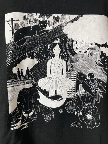 아지칸 나카무라 유스케 팬클럽 한정판 티셔츠 중고 그라니프