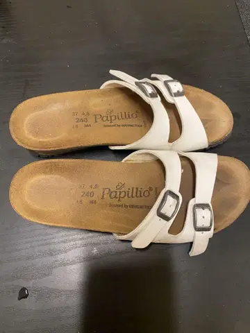 Papillio 화이트 2 스트랩 샌들 7.5