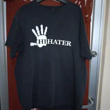 00년대 MAINO 랩 티셔츠 HI HATER