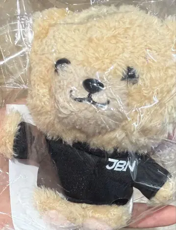캐스터 곰 봉제 인형 키링