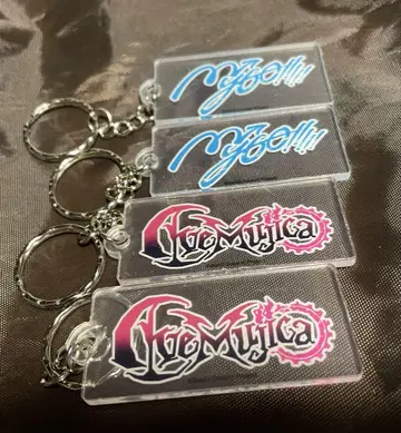 [ 4개 세트 ] MyGO!!!!! Ave Mujica 로고 키링
