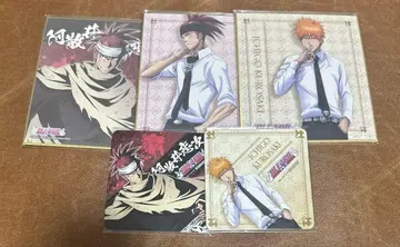 BLEACH Web 복권 쿠로사키 이치고 아바라이 렌지 코스터 색지