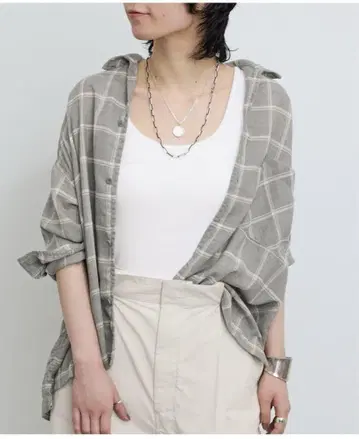 REMI RELIEF VIYELLA CHECK 2WAY SHIRT