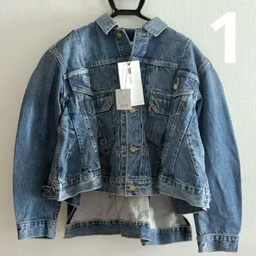 사카이 x LEVI'S 여성 데님 재킷 사이즈 1