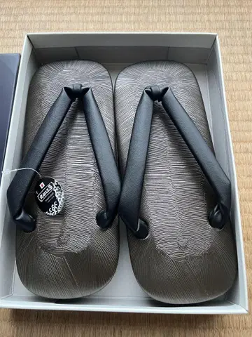 야마토 공방 남성용 셋타 블랙 합성피혁 LL 사이즈