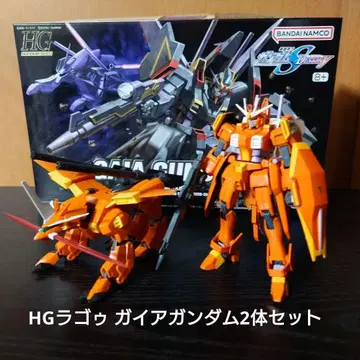 HG 라고우 가이아 건담(발트페르트 사양) 페인팅 조립 완료 2체 세트