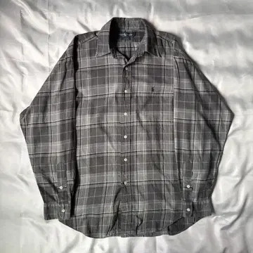 90년대 00년대 Ralph Lauren BLAKE 블랙 체크 셔츠