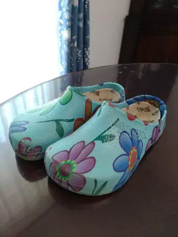 버켄스탁 꽃무늬 가드닝 샌들 샌들 사보 24cm