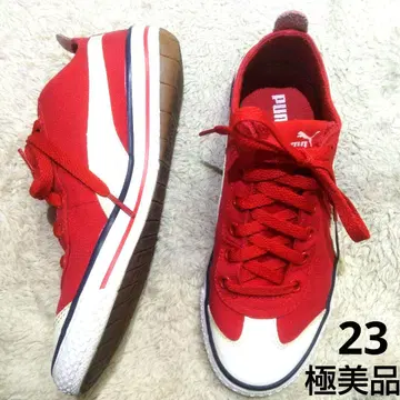 컨디션 최상 PUMA 917 FUN 레드 로우컷 23