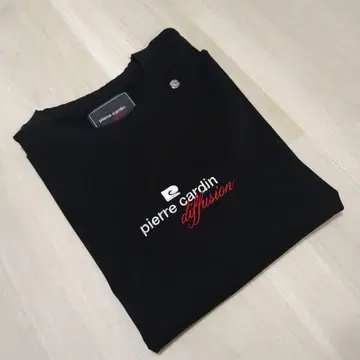 [미사용 새상품] pierre cardin 반팔 T셔츠 블랙
