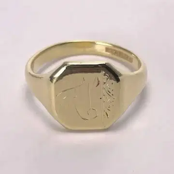 영국제 빈티지 9ct 시그넷 반지 24호