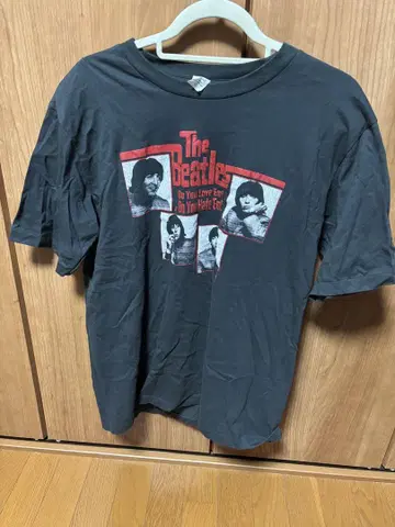 The Beatles T셔츠 다크 그레이