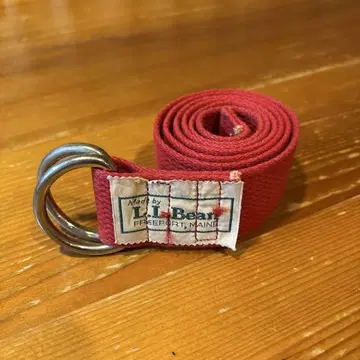 80년대 L.L.Bean 반지 벨트