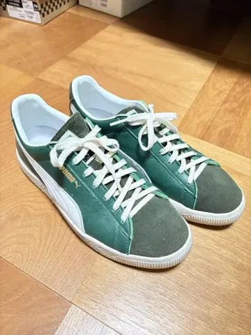 PUMA SOMA 그린 스니커즈