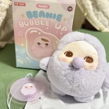 POPMART pucky BEANIE BUBBLE UP 봉제 인형 시리즈
