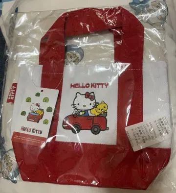 헬로키티 자수 미니 토트 HELLO KITTY 50th 원스 테라스