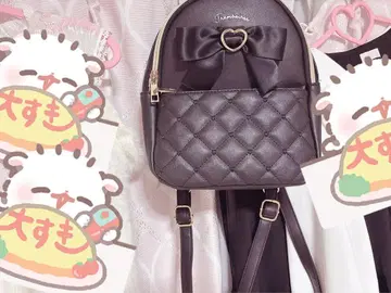 지뢰계 백팩 블랙