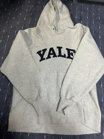 Yale University 그레이 XL 후드티