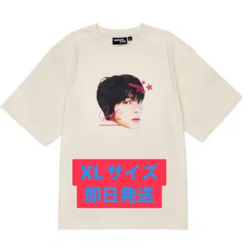 #RUNSEOKJIN_EP.TOUR 투어 얼굴 셔츠 XL