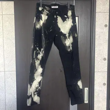 PROPA9ANDA DIVIDED BLEACH DENIM PANTS 29