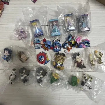 Disney 디즈니 가챠 스티치 미녀와 야수 라푼젤
