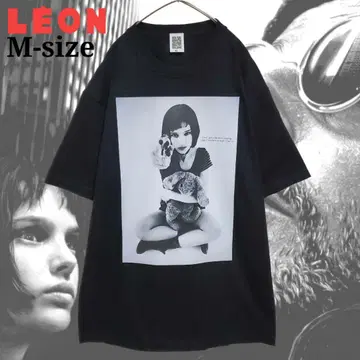 [새상품] LEON 마틸다 사진 티셔츠 블랙 1