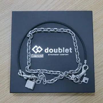 더블렛 24AW 마그네틱 체인 목걸이