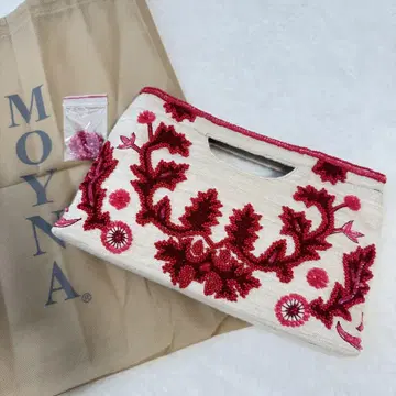[새상품급] MOYNA 모이나 비즈 백 가방 클러치 핸드