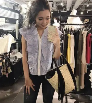 리엔다 보더 셔츠