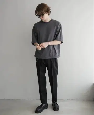 CTHY LUXURY MATERIAL LOOSE-FIT H/S TEE