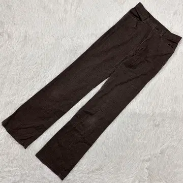 LADY Wrangler 팬츠 브라운 프리 캐주얼