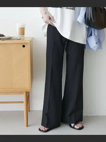 DISCOAT 플레어 팬츠
