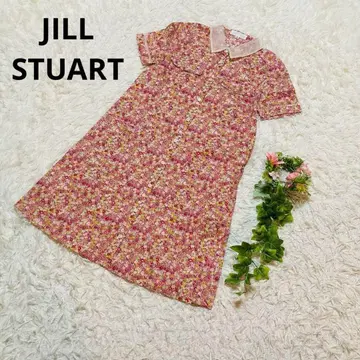 [ JILLSTUART ] 질스튜어트(0) 반팔 셔츠 원피스 꽃무늬